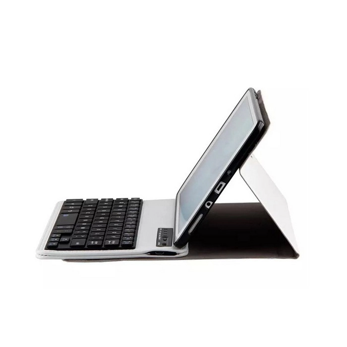 Bàn Phím Bluetooth Samsung Tab A 8.0/ P355/ P350 kèm bao da book cover (da mịn)